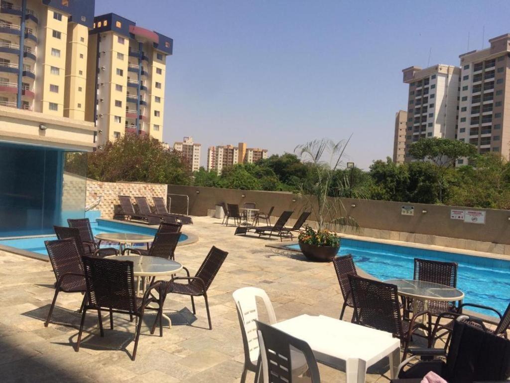 Flat 111 Mont Blanc Caldas Novas Leia Atentamente O Anuncio Екстер'єр фото